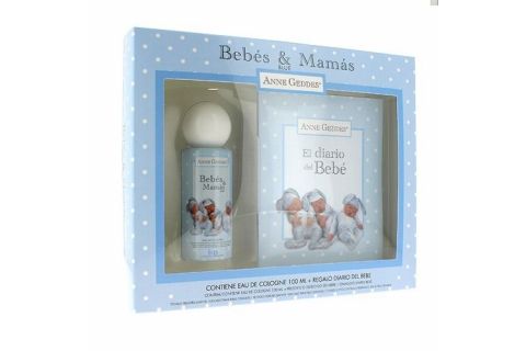 Agua de Colonia Bebé Diario Azul Anne Geddes 100ml + diario