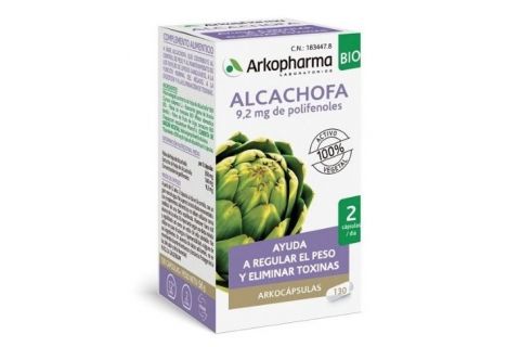 Arkopharma Alcachofa 130 Cápsulas