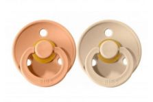 Bibs Chupetes Vainilla - Melocotón Talla 2 2uds