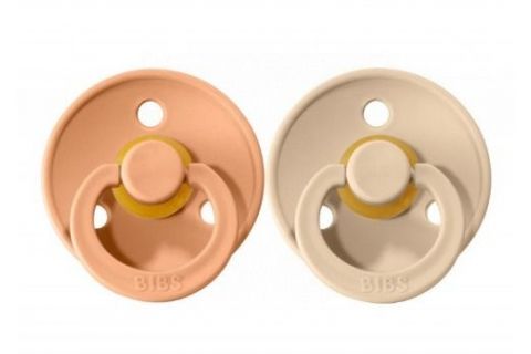 Bibs Chupetes Vainilla - Melocotón Talla 2 2uds