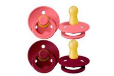 Bibs Chupetes Coral - Ruby Talla 1 2uds