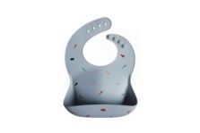 Bibs Babero Silicona Mushie Cars