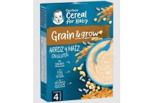 Gerber Papilla Arroz y maíz sin gluten 250 g +4m