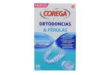 Corega Ortodoncias y Férulas 66 Tabletas
