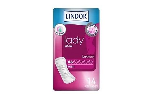 Lindor Lady Pad Mini 2 gotas 14 ud