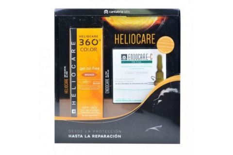 Heliocare 360º Pack Gel Oil-Free Bronze SPF-50