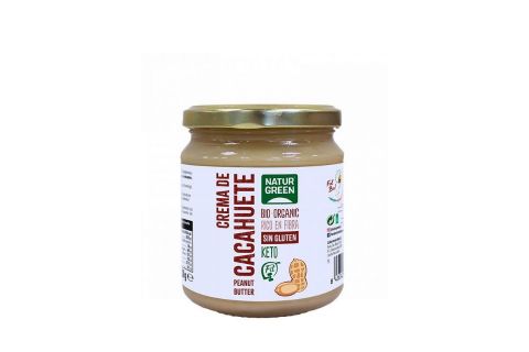NaturGreen Crema de Cacahuete Bio 330gr
