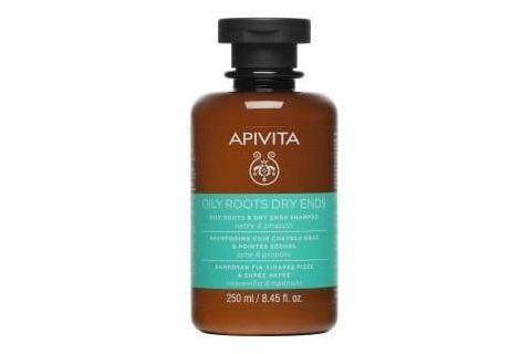 Apivita Champú Equilibrante Para Raíz Grasa y Puntas Secas 250ml