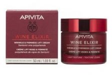 Apivita Wine Elixir Crema Antiarrugas & Reafirmante Textura Ligera Con Efecto Lifting 50ml