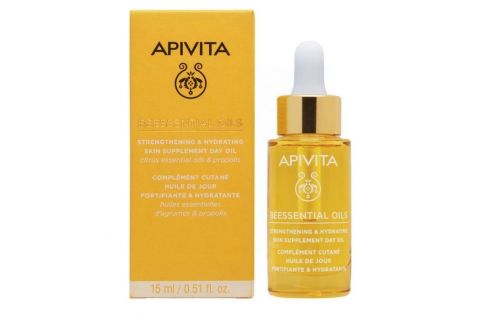 Apivita Beeessential Oil Aceite de Día Refuerza & Hidrata 15ml