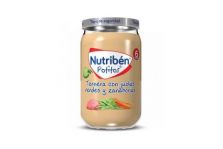 Nutribén Potitos Ternera con Judías Verdes y Zanahorias 235gr
