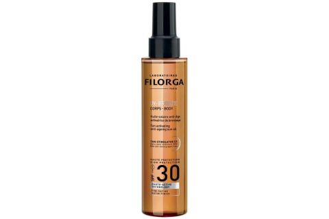 Filorga Uv-Bronce Cuerpo SPF30 Aceite Solar Antiedad Acelerador del Bronceado 150ml