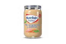 Nutribén Potitos Pollo con Guisantes y Zanahorias 235gr