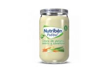 Nutribén Potitos Crema de Patata, Puerro y Zanahoria 235g