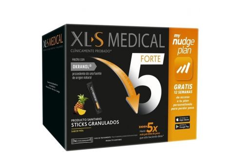 XLS medical Forte 5 Granulado Sabor Piña 90 Sticks