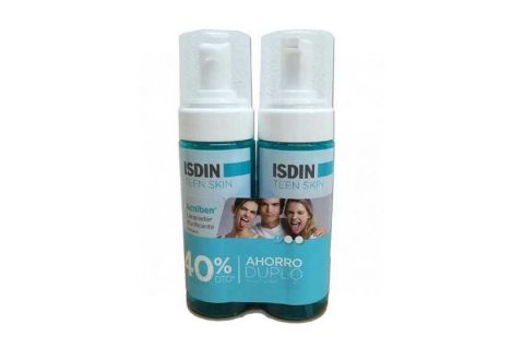 Isdin Acniben Limpiador Purificante Espuma Teen Skin 2 x 150ml