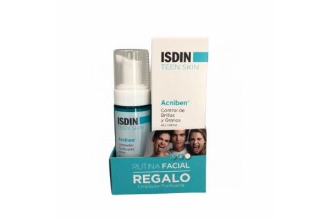 Isdin Acniben Gel Crema Brillos y Granos 40ml + Acniben Espuma 40ml