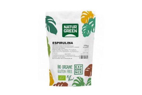 NaturGrren Espirulina Ecológica en Polvo 175gr