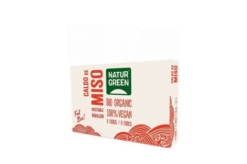 NaturGreen Cubito de Caldo de Miso Ecológico 10x8gr