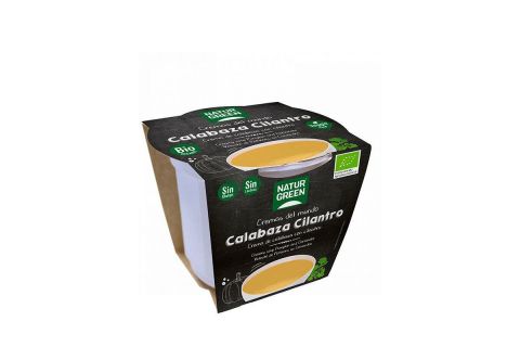 NaturGreen Crema de Calabaza y Ciilantro Bio 310gr