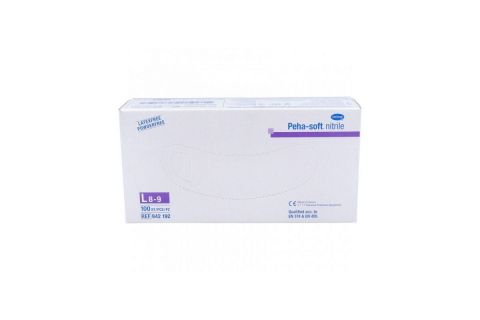 Hartmann Peha-soft Guantes Desechables Nitrile Fino Azul T-Grande 100uds