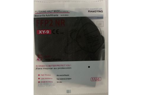 Xiangying Mascarillas FFP2 Negra 1uds