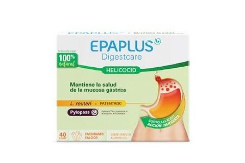 Epaplus Digestcare Helicocid 40 Comprimidos
