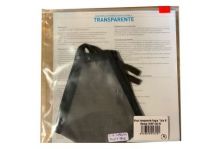Mascarilla Higiénica Transparente Negra Adulto Talla M 1ud