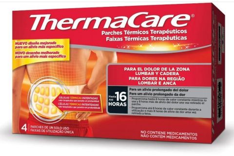 Thermacare Zona Lumbar y Cadera 4 Parches