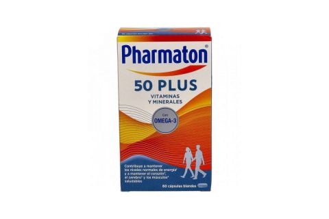 Pharmaton 50 Plus 60 Cápsulas