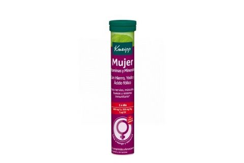 Kneipp Mujer Vitaminas y Minerales Sabor mango y Maracuyá 15 Comprimidos