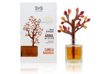 SyS Ambientador Difusor Árbol Canela-Naranja 90ml