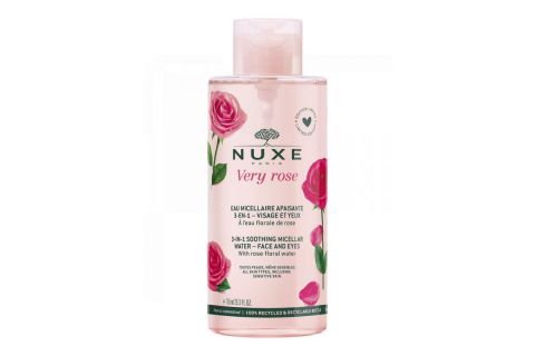 Nuxe Very Rose Agua Micelar Calmante 3 en 1 Rostro y Ojos 750ml
