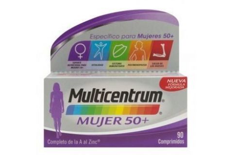 Multicentrum Mujer 50 + 90 Comprimidos