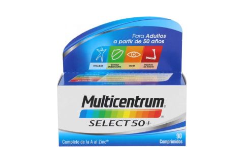 Multicentrum Select 50+ 90 Comprimidos