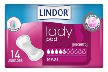 Lindor / Molicare Lady Pad Maxi 5 gotas 14 ud