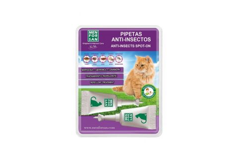 Menforsan Pipetas Anti Insectos Gatos 2uds
