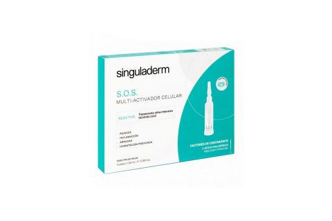 Singuladerm SOS Reactive 4 Viales 10,5ml