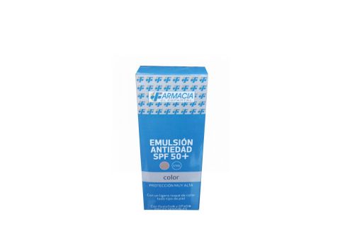 El Espartal Emulsión Antiedad SPF-50+ Color 50ml