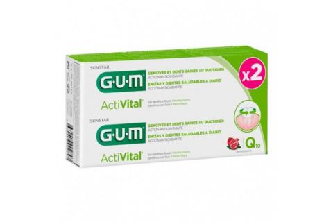 Gum Activital Gel Dentírico Duopack 2 x 75ml