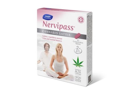 Mayla Nervipass Cannabis Sativa 30 Comprimidos