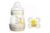 MAM Biberón Anti Colic 130ml + Chupete Start 0-2