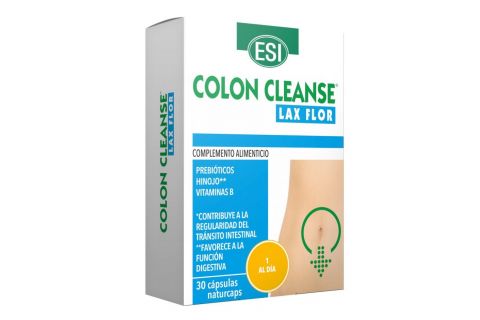 ESI Colon Cleanse Lax Flor 30 Cápsulas