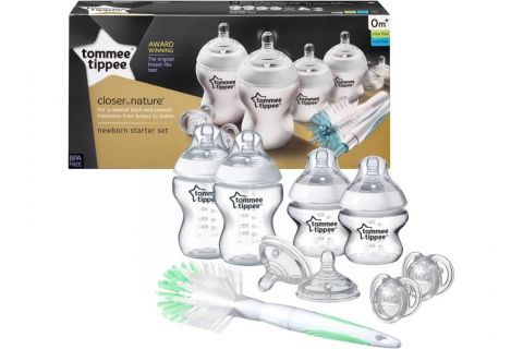 Tommee Tippee Kit de Iniciación Biberones Blancos