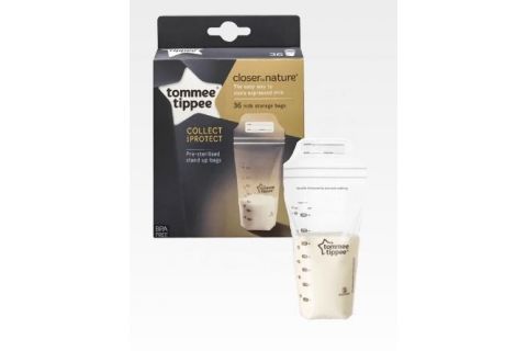 Tomee Tippee Bolsas de Almacenamiento de Leche 36 uds
