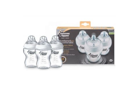 Tommee Tippee Set 3 Biberones 0m+ 260ml