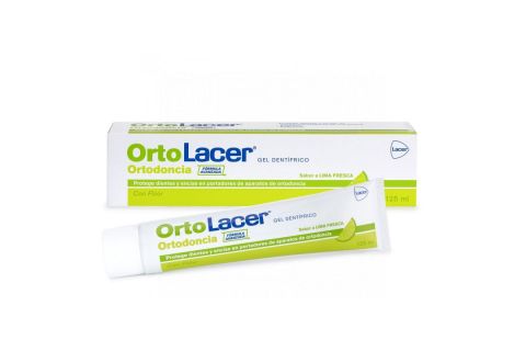 Lacer Ortolacer Gel Dentífrico Sabor Lima Fresca 125ml