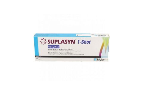Suplasyn 1 Shot Jeringa Precargada Hialuronato Sódico 60mg/6ml