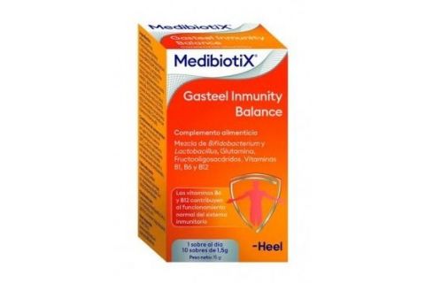 Heel Medibiotix Gasteel Inmunity Balance 10 SObres