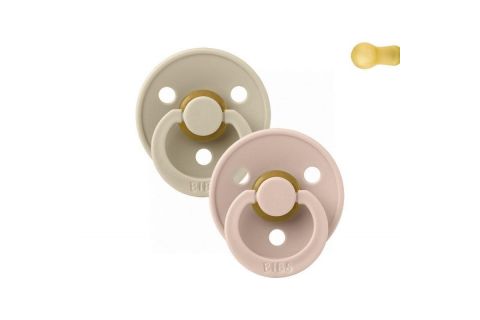 BIBS Chupete Colours Blush/Vanilla 6-18 M 2ud